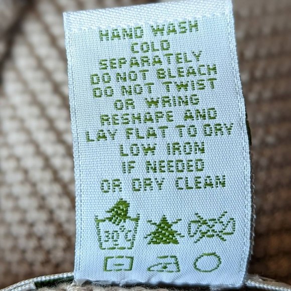 Orvis Tan Zip Down Sleeveless Sweater Tan Cardigan Size XL - Picture 10 of 11